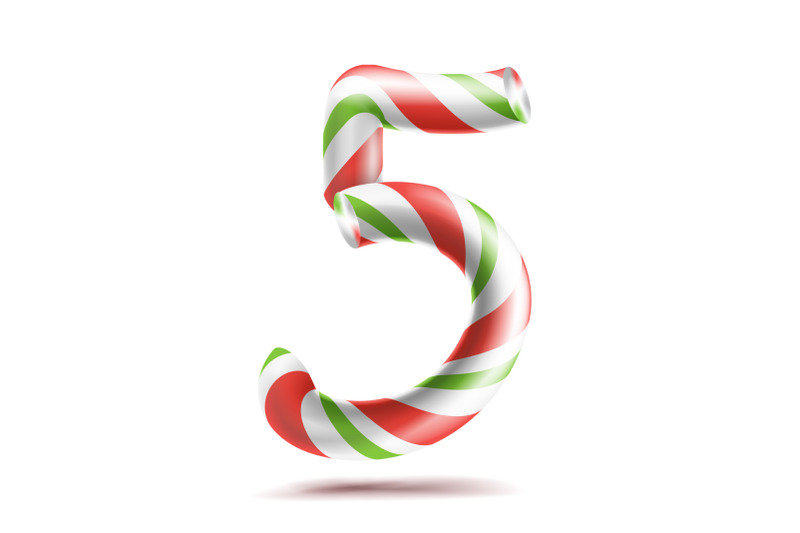 5-number-five-vector-3d-number-sign-figure-5-in-christmas-colours-red-white-green-striped-classic-xmas-mint-hard-candy-cane-new-year-design-isolated-on-white-illustration