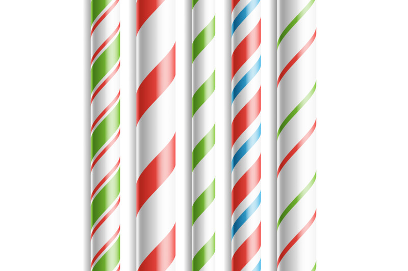 christmas-candy-cane-vector-horizontal-seamless-pattern-isolated-on-white-good-for-christmas-card-and-new-year-design-realistic-illustration