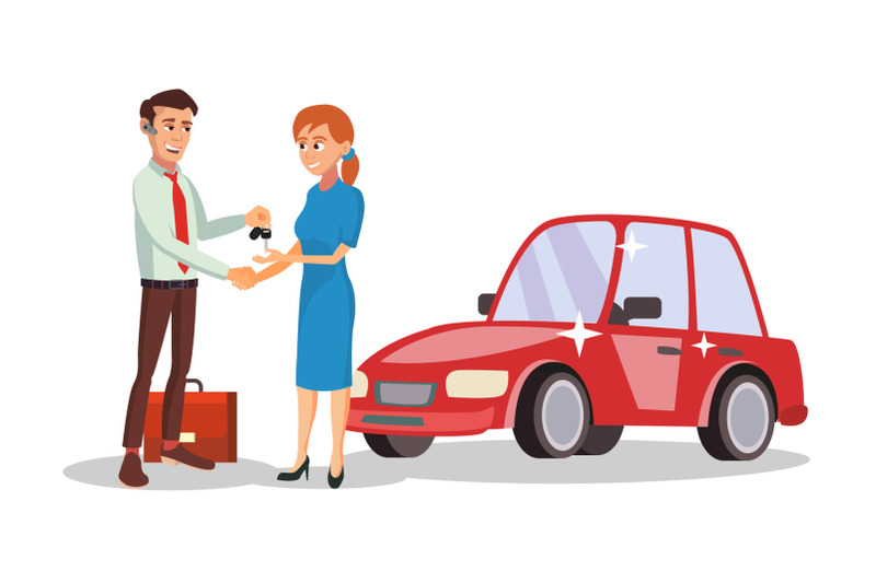 car-dealer-salesperson-vector-choosing-new-machine-concept-seller-man-cartoon-business-character-illustration