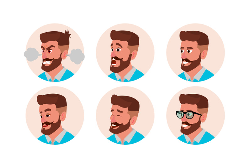 character-business-people-avatar-vector-bearded-man-face-emotions-set-creative-default-avatar-placeholder-cartoon-business-comic-isolated-illustration