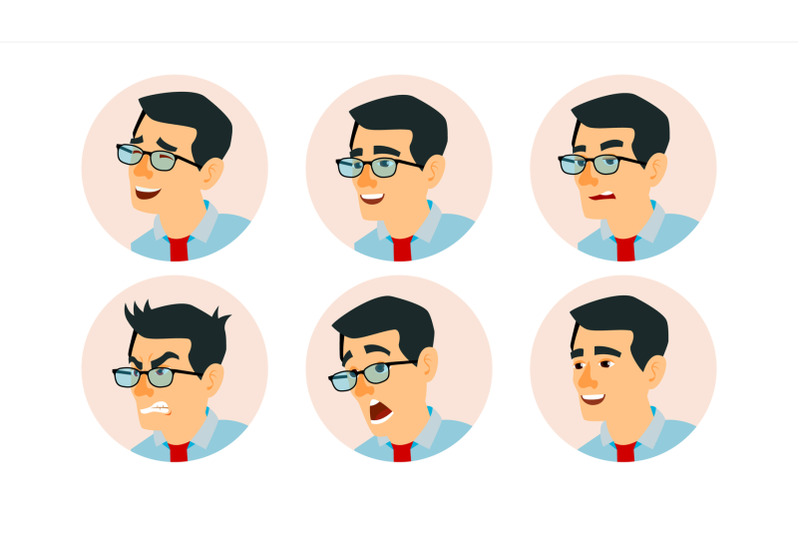 asian-character-business-people-avatar-vector-asiatic-man-face-emotions-set-creative-avatar-placeholder-cartoon-comic-art-illustration