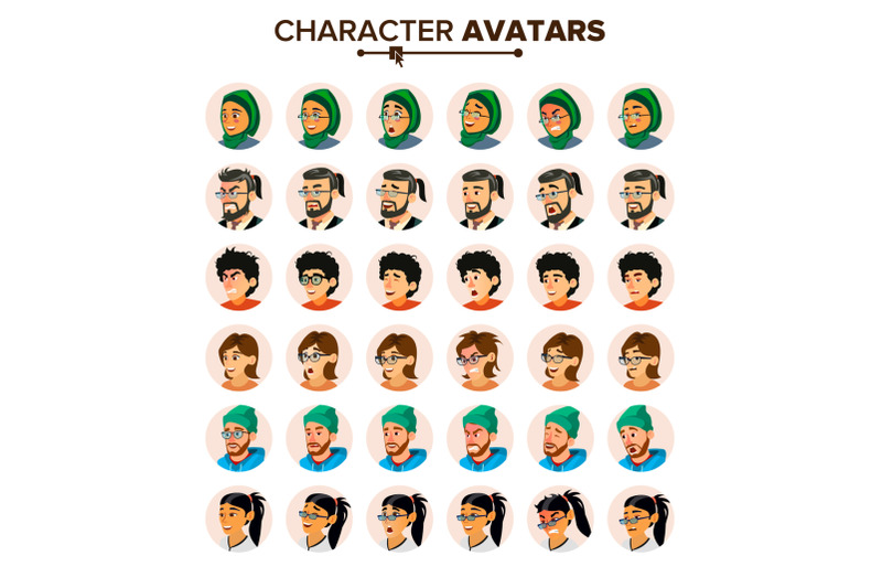 business-people-avatar-set-vector-man-woman-face-emotions-cartoon-illustration