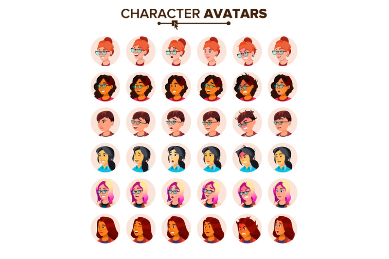 avatar-icon-woman-vector-default-placeholder-colored-member-cartoon-character-illustration