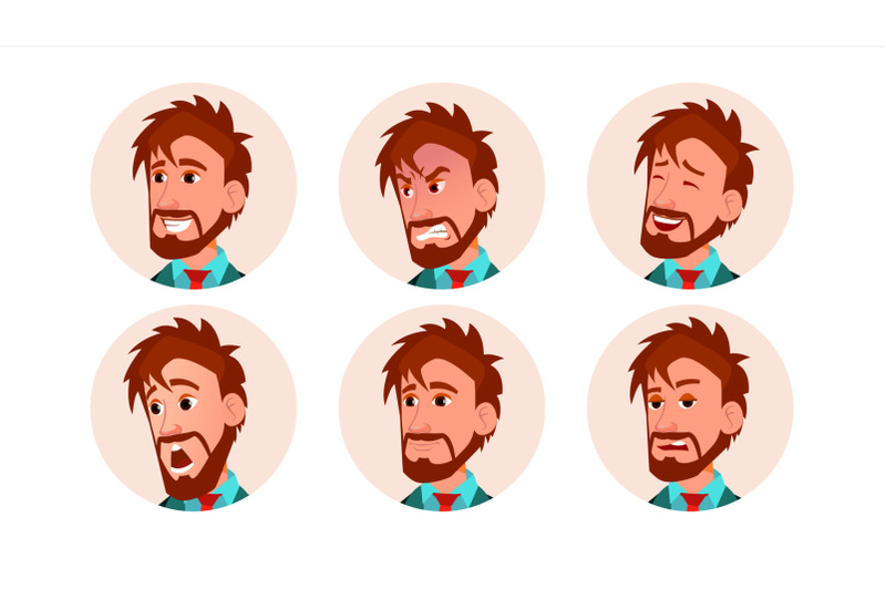 man-avatar-people-vector-icon-placeholder-european-person-shilouette-various-emotions-scared-aggressive-user-portrait-flat-character-illustration