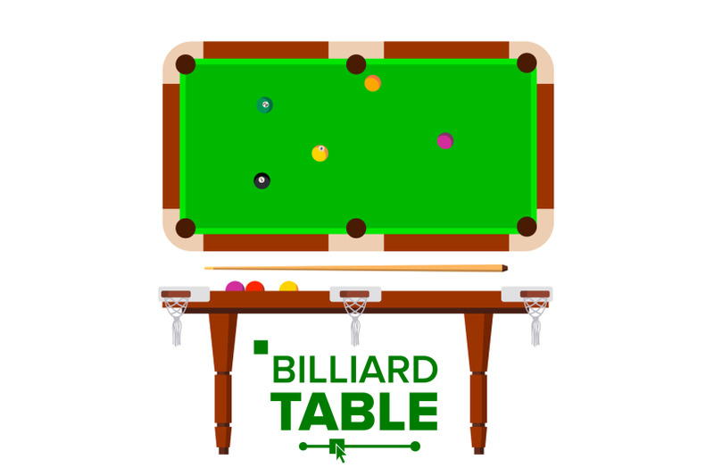 billiard-table-vector-top-side-view-green-classic-pool-snooker-table-isolated-flat-illustration