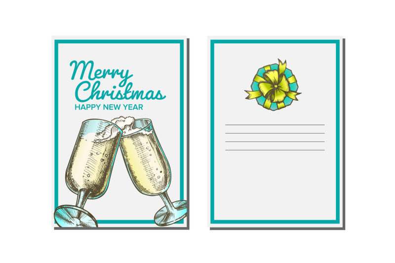 christmas-greeting-card-vector-champagne-bottle-holiday-concept-hand-drawn-in-vintage-style-illustration