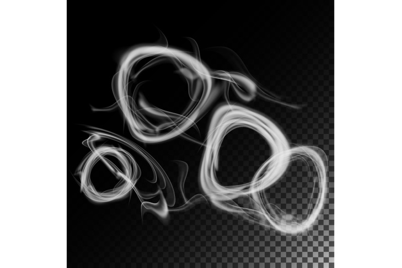 realistic-cigarette-smoke-waves-vector-set-of-smoke-abstract-effect-realistic-smoke-smoke-rings