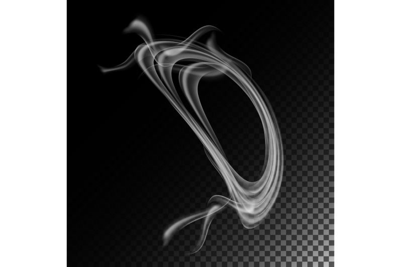 realistic-cigarette-smoke-waves-vector-abstract-transparent-smoke-hot-white-steam-smoke-rings