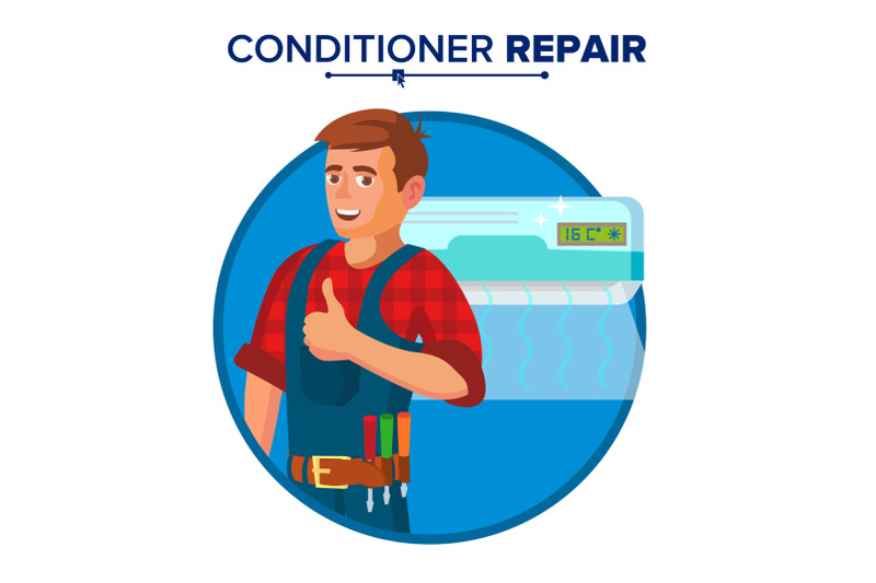 air-conditioner-repair-service-vector-technician-repairing-classic-conditioner-on-the-wall-isolated-on-white-cartoon-character-illustration
