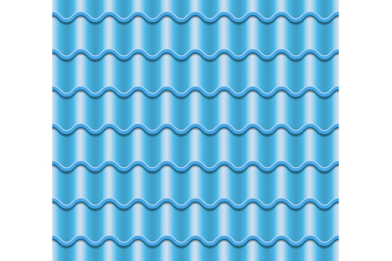 blue-corrugated-tile-vector-element-of-roof-seamless-pattern-fragment-of-roof-illustration