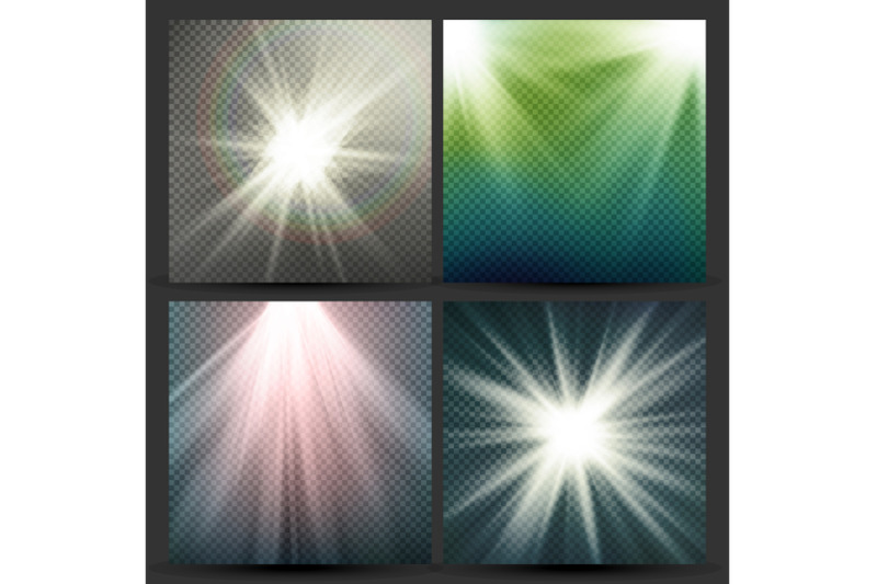 light-beam-rays-vector-set-sun-flash-with-rays-glow-light-effect-vector-illustration