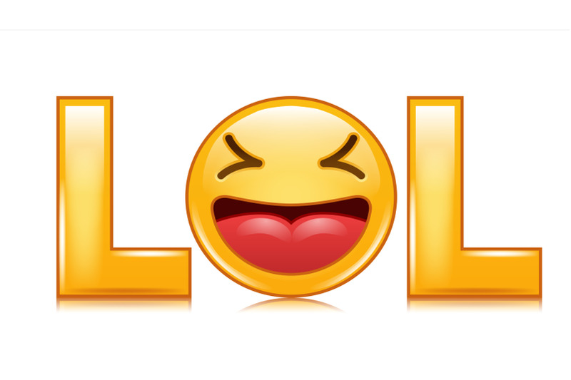 lol-concept-vector-happy-face-cheerful-laugh-funny-icon-illustration