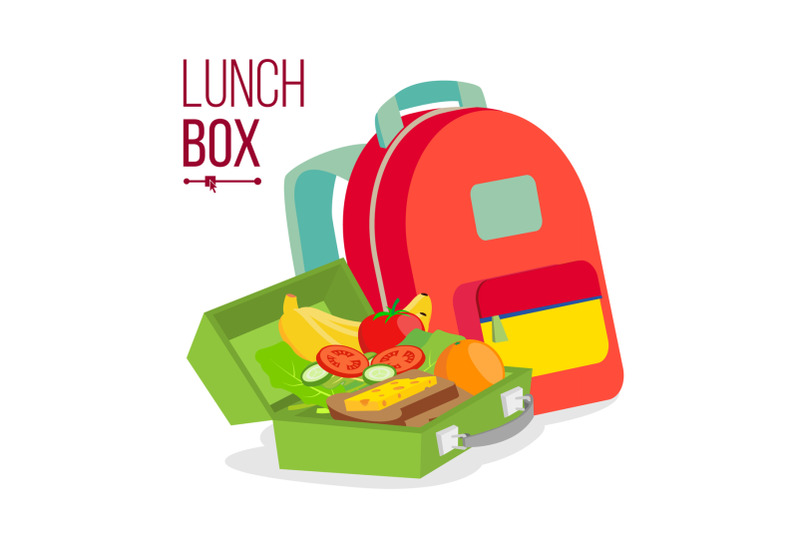 lunch-box-and-bag-vector-healthy-school-lunch-food-for-kids-student-isolated-flat-cartoon-illustration