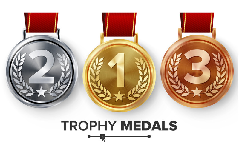 champion-medals-set-vector