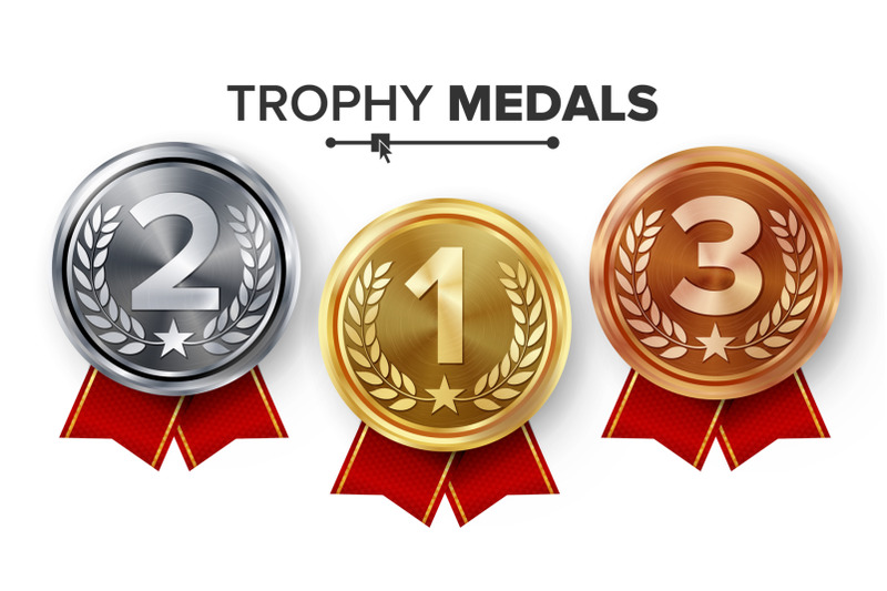 gold-silver-bronze-medals-set-vector