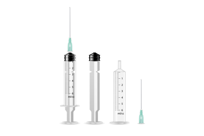 vector-plastic-medical-syringe-isolated
