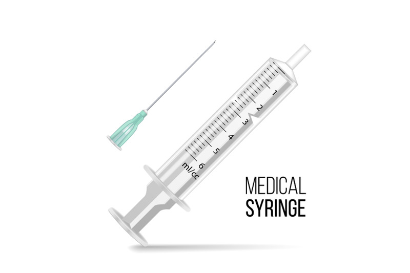 vector-plastic-medical-syringe-isolated-3d-realistic-illustration