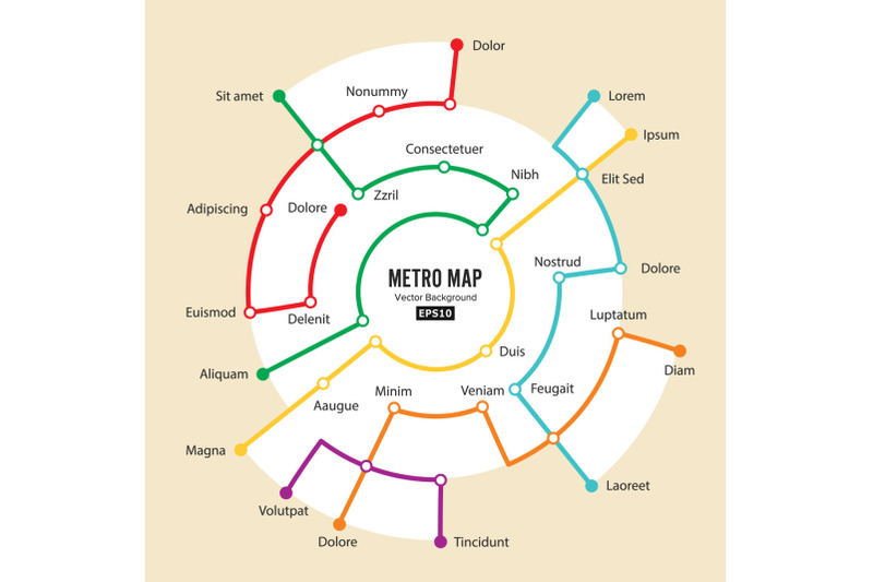 metro-map-vector