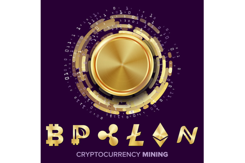 mining-cryptocurrency-concept-vector