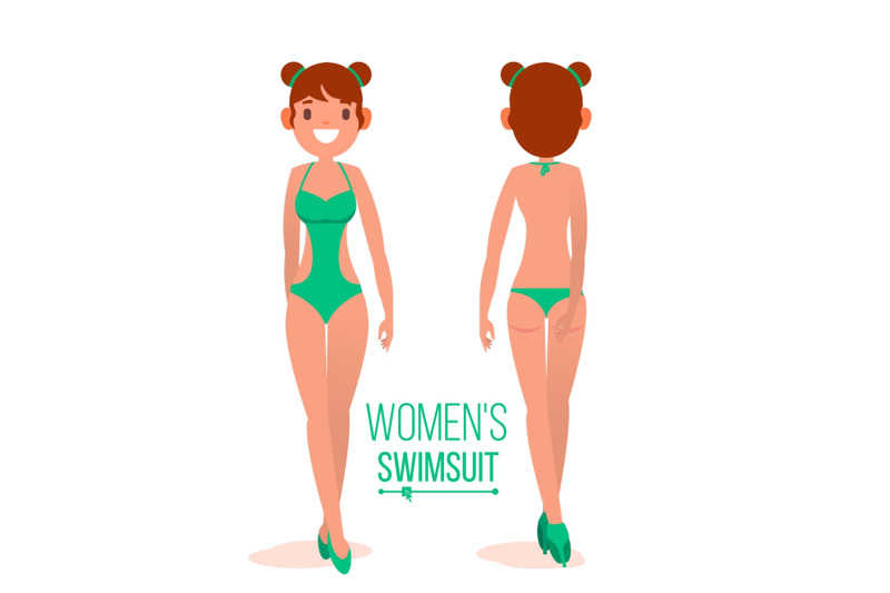 women-s-swimsuit-vector-fashionable-swimsuit-back-and-front-side-fashion-bikini-isolated-flat-illustration