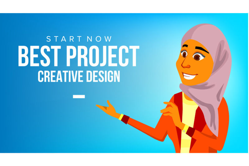 arab-woman-banner-vector-arab-business-woman-traditional-national-costume-for-web-brochure-poster-design-illustration