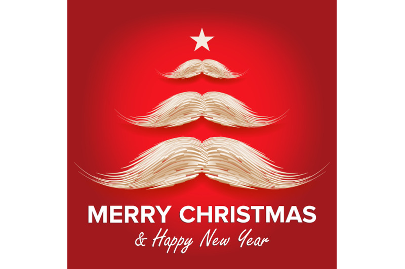 white-santa-s-mustache-in-form-of-christmas-tree-merry-christmas-and-happy-new-year-card-design-vector-illustration