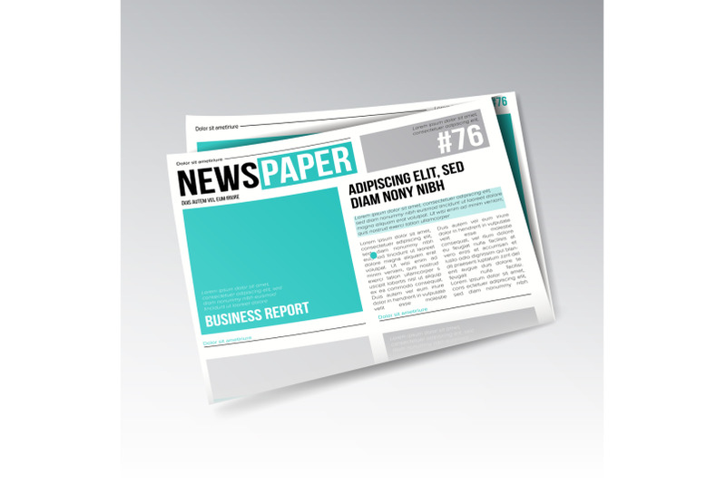 folded-business-newspaper-vector-images-articles-business-information-daily-newspaper-journal-design-illustration