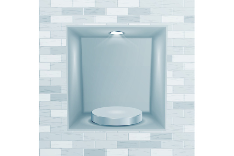 empty-niche-vector-realistic-brick-wall-clean-empty-shelf-niche-showcase-in-the-wall-mock-up-good-for-presentations-display-your-product-illuminated-light-lamp