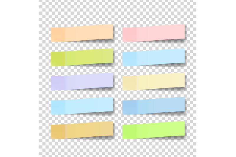 post-note-sticker-vector-color-sticky-notes-isolated-3d-realistic-illustration