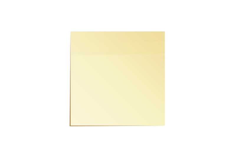 paper-work-notes-isolated-vector-sticky-note-illustration-on-white-background