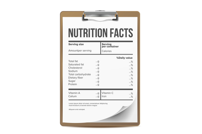 nutrition-facts-vector-blank-template-serving-healthy-fitness-healthy-dietary-supplement-illustration