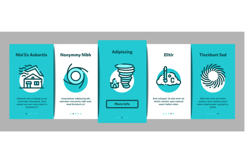 tornado-and-hurricane-onboarding-elements-icons-set-vector