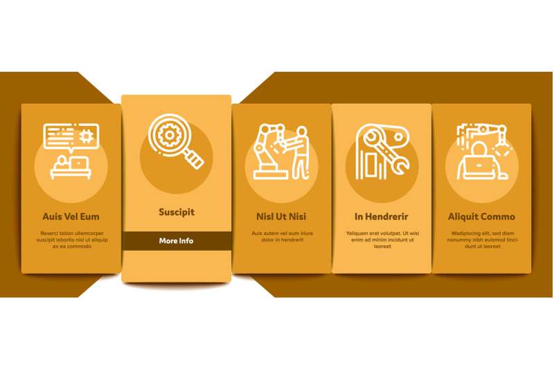 robotics-master-onboarding-elements-icons-set-vector