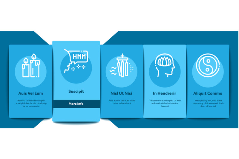 meditation-practice-onboarding-elements-icons-set-vector