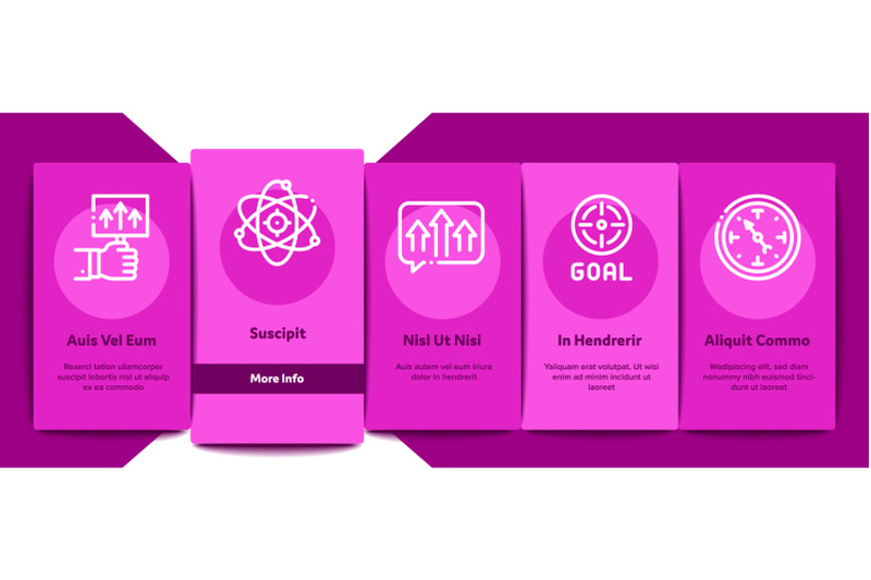 goal-target-purpose-onboarding-elements-icons-set-vector