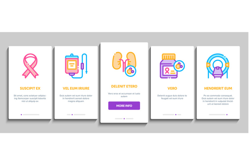 cancer-human-disease-onboarding-elements-icons-set-vector
