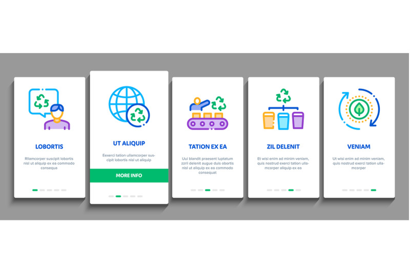 recycle-factory-ecology-industry-onboarding-elements-icons-set-vector