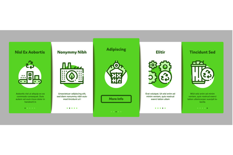 recycle-factory-ecology-industry-onboarding-elements-icons-set-vector