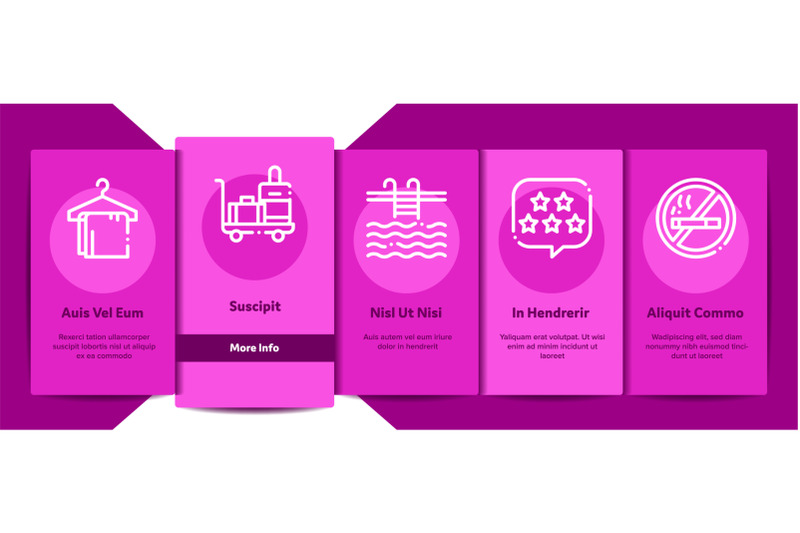 collection-hostel-elements-vector-onboarding