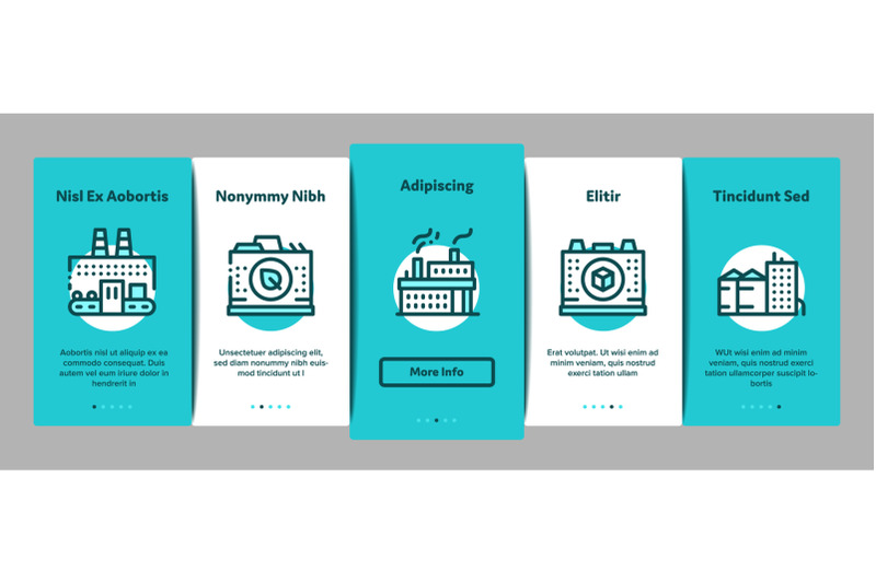 factory-industrial-onboarding-elements-icons-set-vector