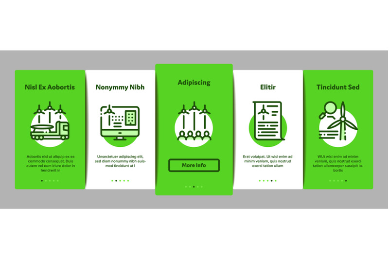 wind-energy-technicians-onboarding-elements-icons-set-vector