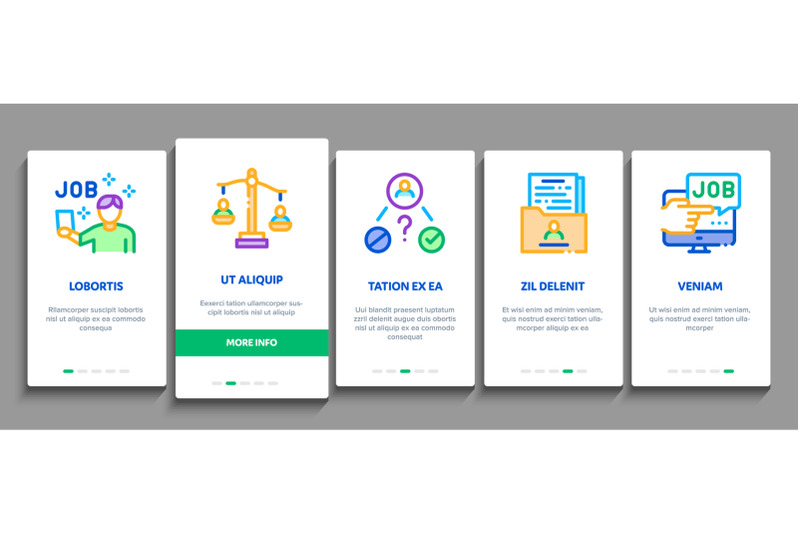 recruitment-and-research-employee-onboarding-elements-icons-set-vector