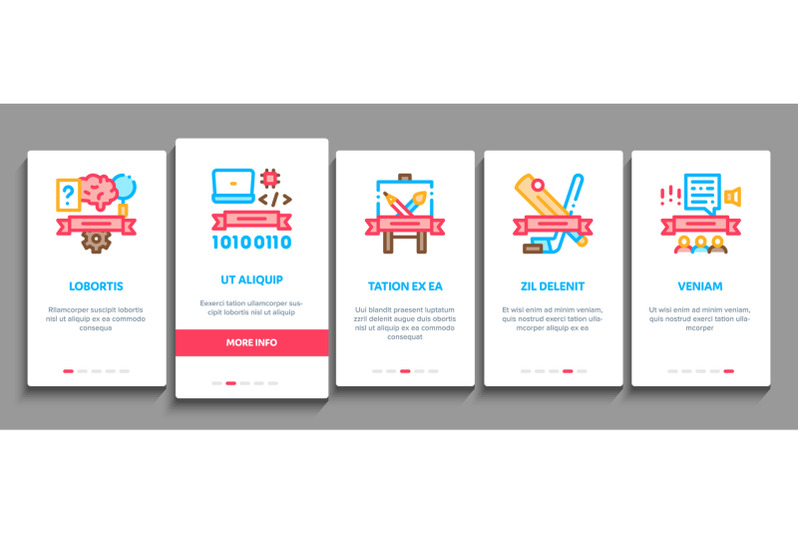 academy-educational-onboarding-elements-icons-set-vector