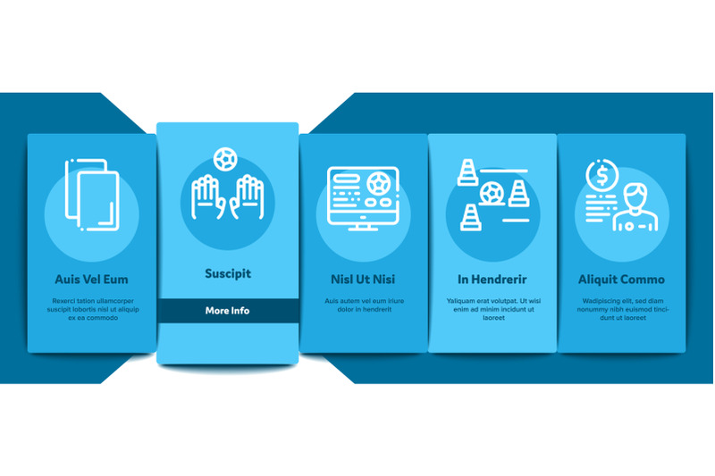 soccer-football-game-onboarding-elements-icons-set-vector