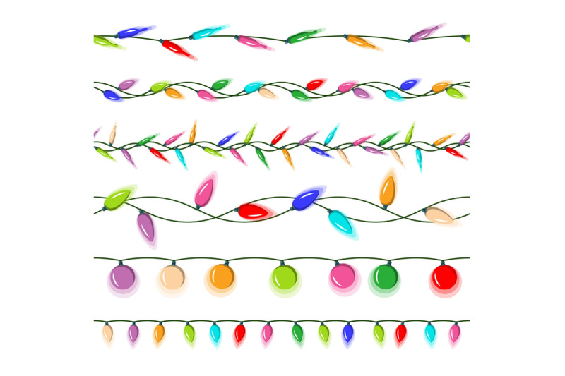 christmas-lights-vector-garlands-christmas-decorations-isolated-on-white-background-illustration