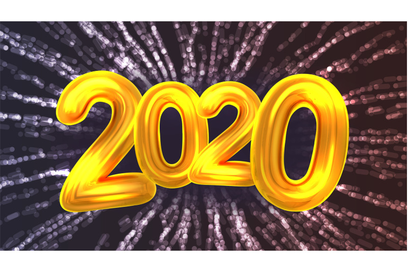 2020-happy-new-year-party-firework-banner-vector