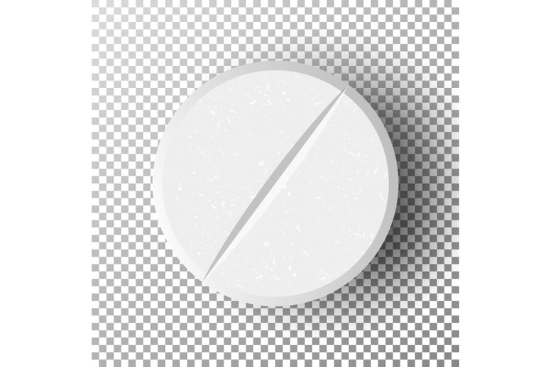 white-3d-medical-pill-vector