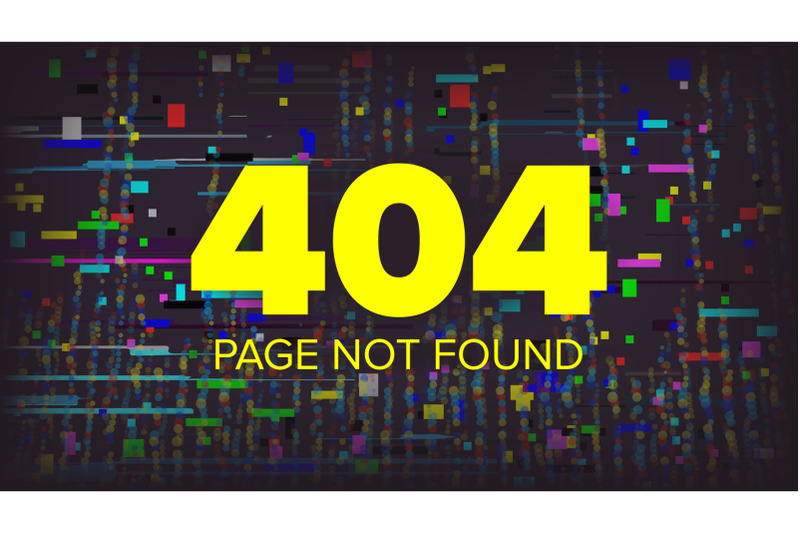 404-error-page-vector-broken-web-page-graphic-design-failure-layout-server-illustration