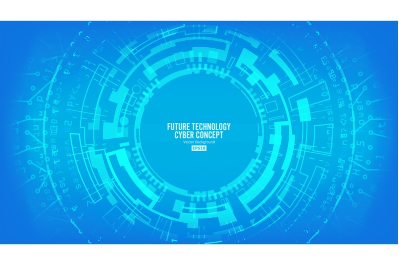abstract-futuristic-technological-background-vector-security-print-blue-electronic-network-digital-system-design
