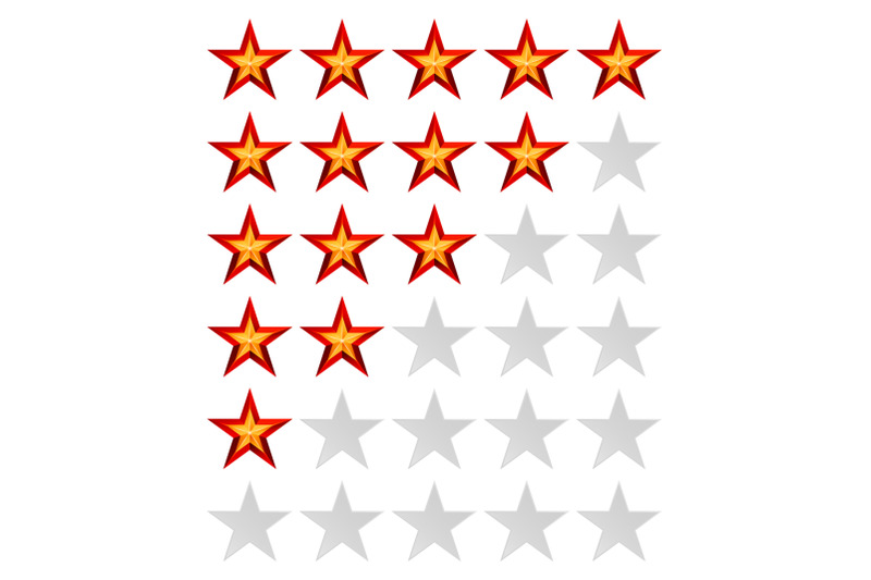 achievement-vector-stars-for-game-and-review-rating-like-symbol-succes-sign-classify-concept-realistic-element-isolated-on-white-background